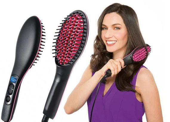 Електричний гребінець-випрямляч Simply Straight