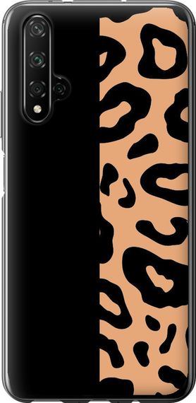 Чехол на Huawei Nova 5T Пятна леопарда "4269u-1833-17620"