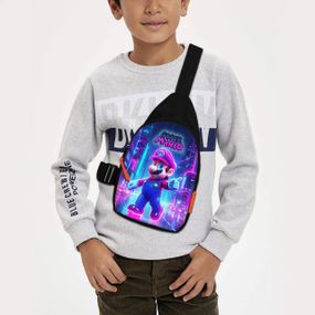 Сумка через плечо детская Супер Марио 29х17 см сумка слинг для мальчика (02178)