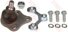Опора кульова AUDI A3, SEAT LEON, GOLF IV 96-10 перед. міст зліва (Вир-во TRW) TRW JBJ377 на AUDI A3 (8L1)