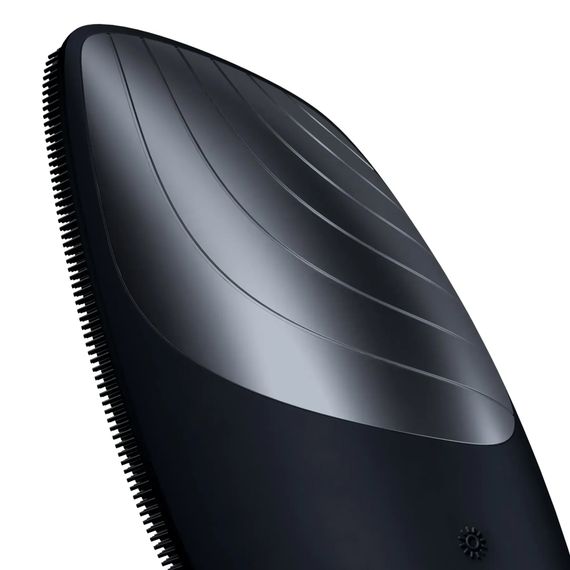 Электронная звуковая термо щетка для лица GESKE Sonic Thermo Facial Brush 6в1, Черный | Зображення 4