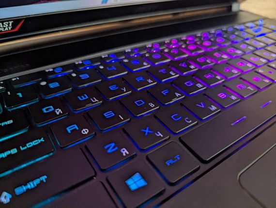 Ігровий ноутбук MSI GS66 Stealth 11UE / 15.6" (1920x1080) IPS / Intel Core i7-11800H (8 (16) ядер по 2.3 - 4.6 GHz) / 16 GB DDR4 / 1000 GB SSD / nVidia GeForce RTX 3060, 6 GB GDDR6, 192-bit / WebCam / Windows 11 б/в + Подарунок Бездротова миша / USB | Зображення 6