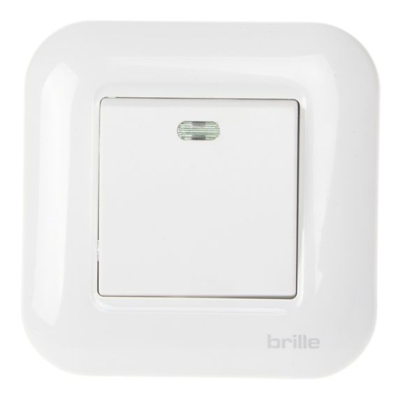 Выключатель TB-1VL White