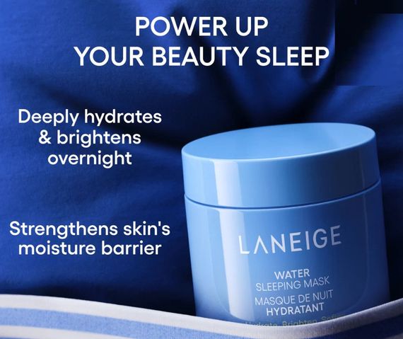 Нічна маска для обличчя LANEIGE Water Sleeping Mask 10 мл | Зображення 2