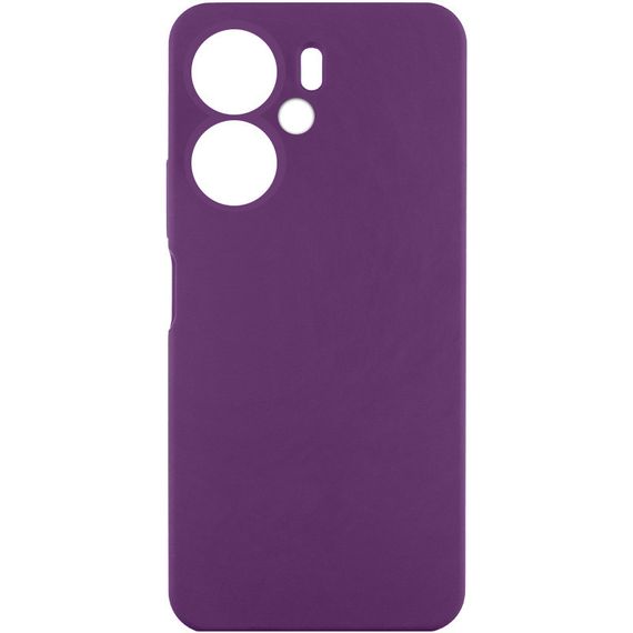 Чехол Silicone Cover Lakshmi Full Camera (AAA) для Xiaomi Redmi 13C 4G/5G / Poco C65 / Poco M6 5G Сливовый /