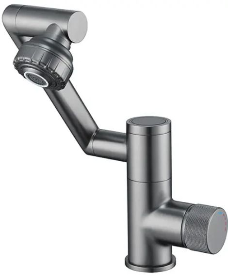 Змішувач для кухні під фільтр із гнучким зливом faucet AND938 Чорний