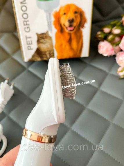Щітка фен для шерсті собак і кішок фен грумінг пилосос 2в1 PET Grooming Dryer | Зображення 9
