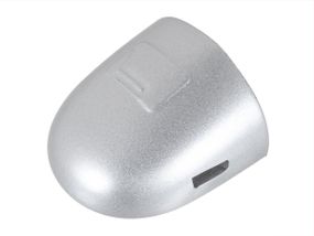 Renault Scenic II (03-09) крышка правой наружной ручки серебряная без отверстия, Рено Сценик 2