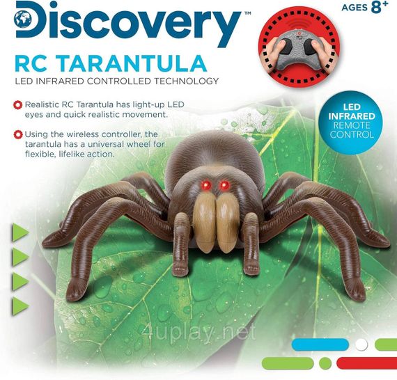 Паук Тарантул на радиоуправлении Оригинал Discovery RC Tarantula Spider | Зображення 7