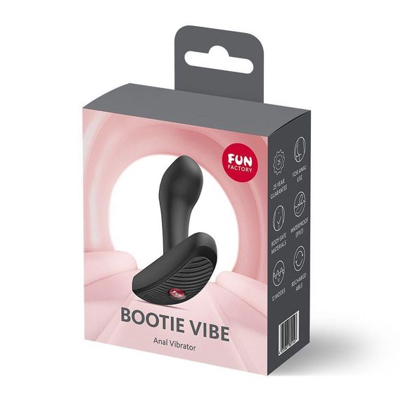 Анальна пробка Fun Factory Bootie Vibe Black Sex Aura | Зображення 8