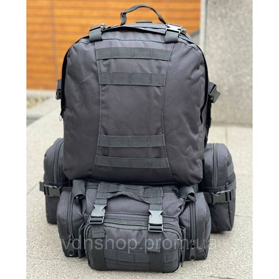 Місткий тактичний рюкзак, Рюкзак для військовослужбовців тактичні рюкзаки, Сумка через плече військова JP-73 | Зображення 1