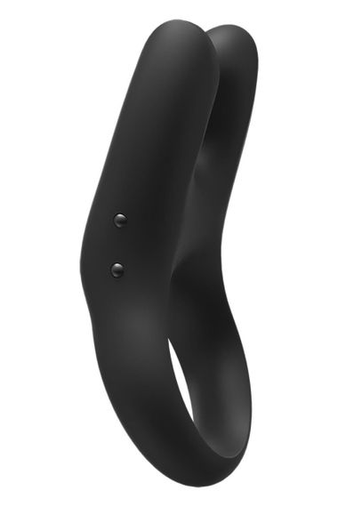 Ерекційне віброкільце Fun Factory Nos чорне, 8 см Sex Aura | Зображення 5