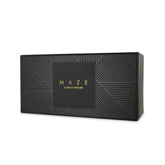 Чокер Bijoux Indiscrets MAZE – Wide Chocker Black | Зображення 3