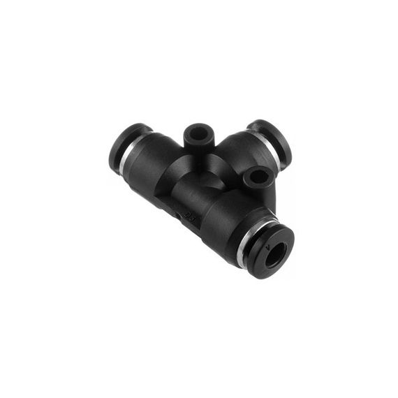 Цангове з'єднання Т-подібне для поліуретанових та ін. шлангів 4 мм INTERTOOL PT-2345 | Зображення 1