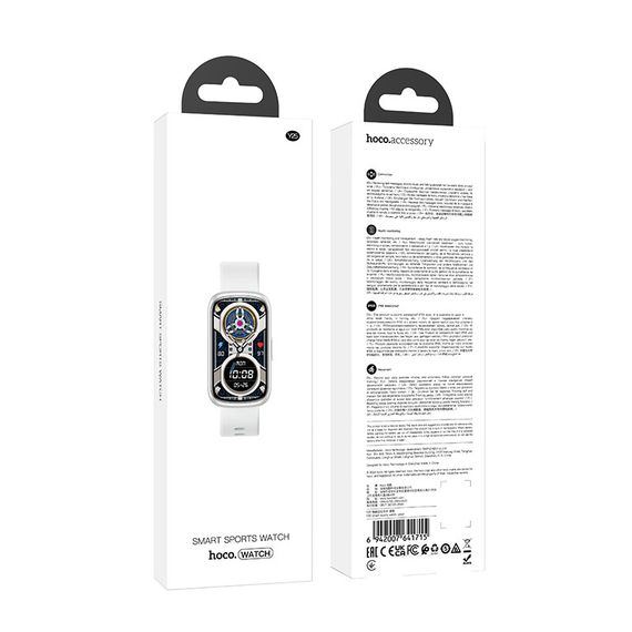 Смарт-часы Hoco Smart Watch Y25 Smart sports watch Silver | Зображення 3