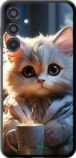 Чохол на Samsung Galaxy M35 5G Білий кіт "5646b-3738-2448"