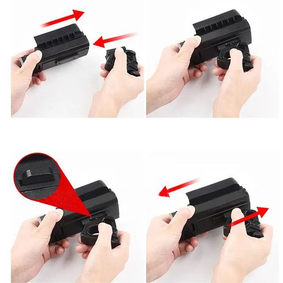 Освещение для велосипеда BK09/Z-03-3T6, Влагостойкий фонарь для велосипедов Фара led велосипеда IW-13 | Зображення 2