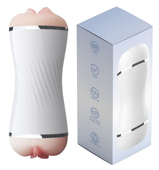 Мастурбатор с двумя входами OYO - Aurora, YQM-214 Sex Aura