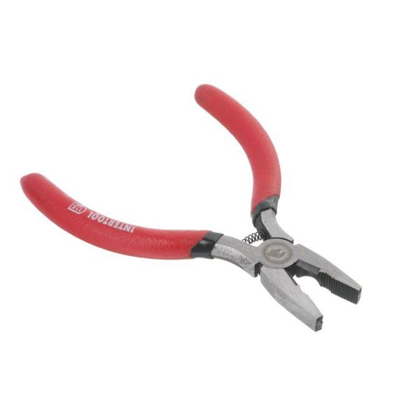 Плоскогубці 115 мм, прецизійні INTERTOOL HT-0110