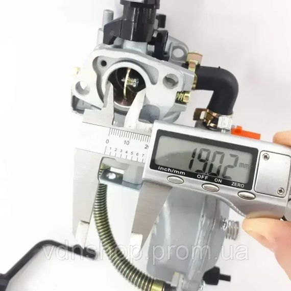 Карбюратор газовий для генераторів 1-4 кВт з редуктором та перемикачем | Зображення 5