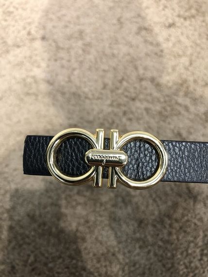 Пояс Belt Ferragamo Slim Gold | Зображення 3