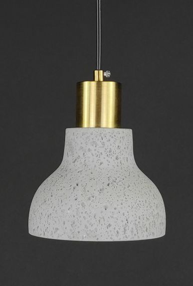 Люстра підвісна на 1 лампочку 27700 Латунь 25-180х15х15 см. | Зображення 1