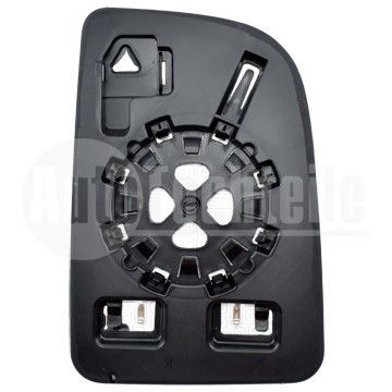 Вставка зеркала с подогревом левая Mercedes Benz Sprinter W907/W910 18-, AutoTechteile, 100 8156, 1664127