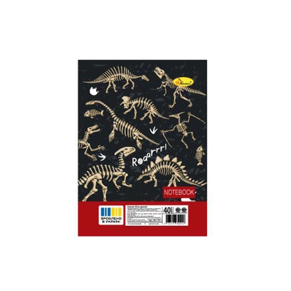 Блокнот А6 АП-1710-10, 40 листов, пружина сбоку