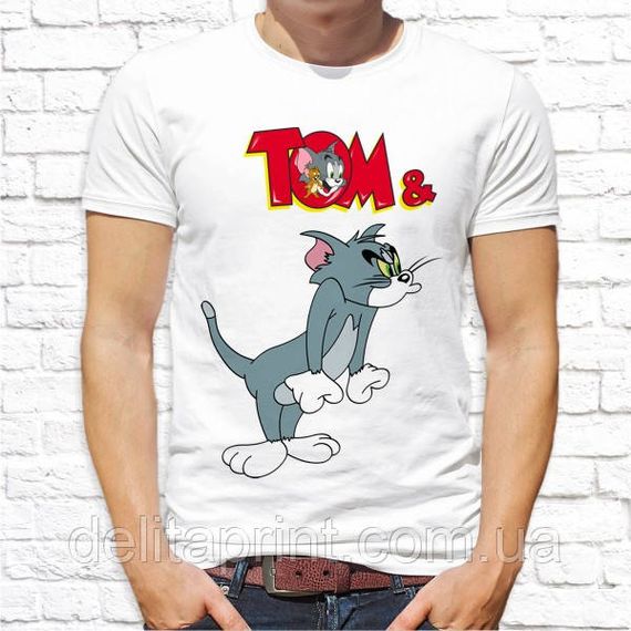 Парні футболки для закоханих "Tom & Jerry" | Зображення 1