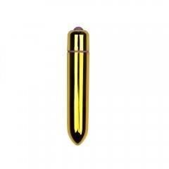 Вибропуля - X-Basic Bullet Long 10 Speeds Gold sexstyle