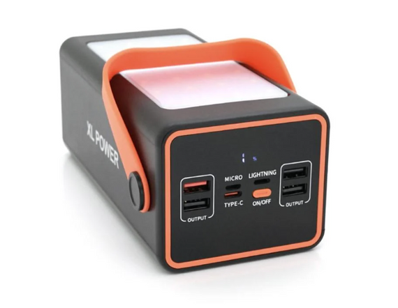 Повербанк 100000 mAh JS-658 для поїздок і роботи ∙ Зовнішній акумулятор JS-658 з LED-фонариком | Зображення 2