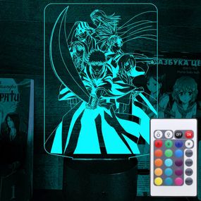 Акриловый светильник-ночник с пультом 16 цветов Блич tty-n002261