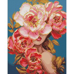 Алмазна мозаїка "Квітуча грація" ©art_selena_ua AMO8004, 40х50 см