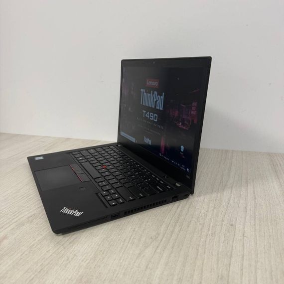 Ноутбук Б-клас Lenovo ThinkPad T490 / 14" (1920x1080) IPS / Intel Core i5-8365U (4 (8) ядра по 1.6 - 4.1 GHz) / 8 GB DDR4 / 128 GB SSD / Intel UHD Graphics 620 / WebCam б/в | Зображення 4