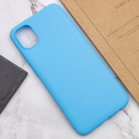 Силіконовий чохол Candy для Samsung Galaxy A04e Блакитний | Зображення 3