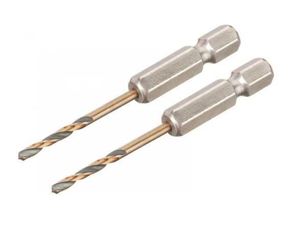 Свердло по металу DeWalt EXTREME IMPACT Black & Gold HSS-G 3 мм 2 шт (DT20602) | Зображення 1