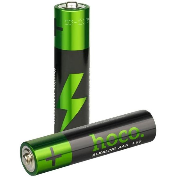 Батарейки Hoco AAA (LR3) Alkaline упаковка 4 шт Black | Зображення 1