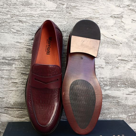 Чоловічі туфлі Лофери коричневі 38 розмір | Зображення 5