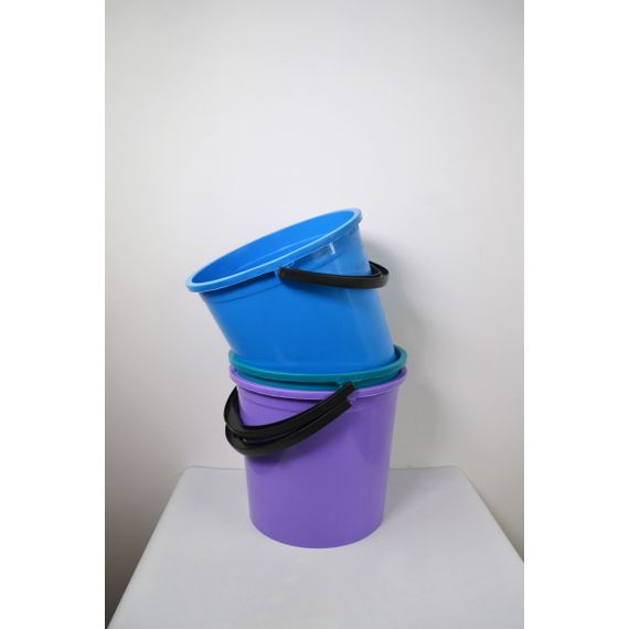 Ведро W-1007 пластиковое хозяйственное 12 л WERK | Зображення 1