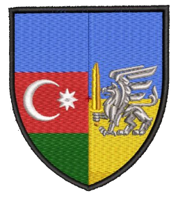 Шеврон Азербайджансько Український ДШВ 25 ОДШБр