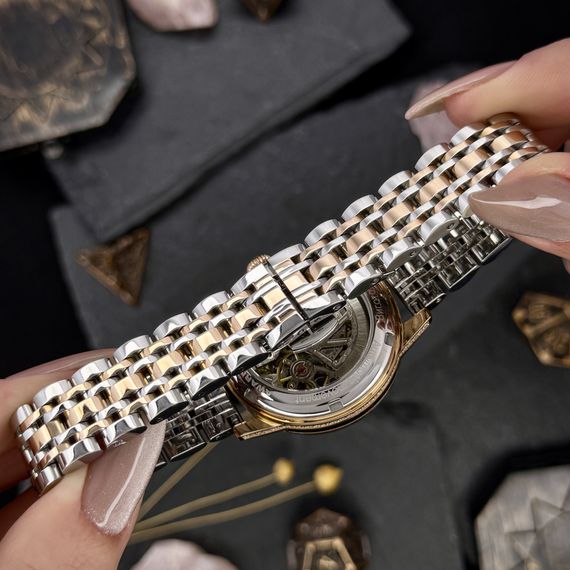 Годинник наручний Awarder 049 Silver-Gold-Green | Зображення 4