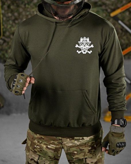 Тактична худі MAKLIN Girl трон олива ДЛ7068 | Зображення 3