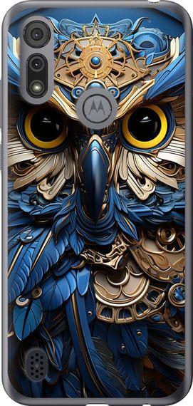 Чехол на Motorola E6i Сова v2 "5649u-2355-17620"