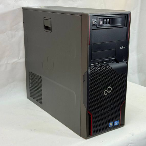 Робоча станція Fujitsu Celsius M720 Tower / Intel Xeon E5-1620 (4 (8) ядра по 3.6 - 3.8 GHz) / 32 GB DDR3 / 1000 GB HDD / nVidia Quadro 600, 1 GB GDDR3, 128-bit / 500W б/в + Подарунок Дротова миша та клавіатура | Зображення 2