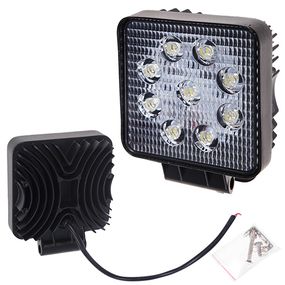 Фара прожектор Lмл-K0727 SPOT(9led*3w) 105мм*105мм (K0727 S)