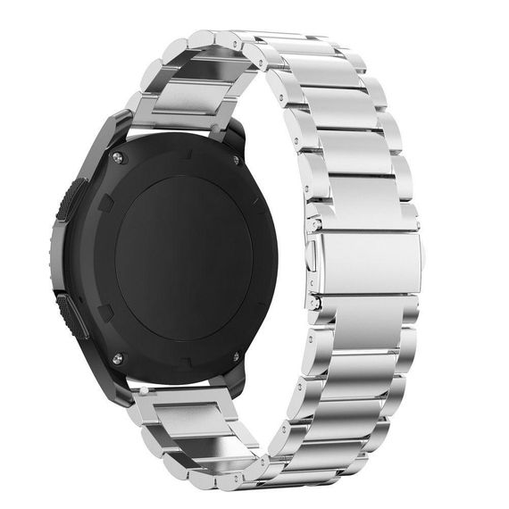 Металевий ремінець Primo для годинника Samsung Gear S3 Classic SM-R770/Frontier RM-760 - Silver | Зображення 1
