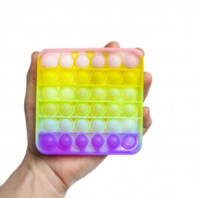 Игровой набор Sibelly антистресс Pop It Square Glow in Dark (SB-PPIT-SQL-GD) - Топ Продаж! | Зображення 5