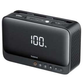 Пусковий пристрій (бустер) для автомобіля Baseus Super Energy 6000 mAh (C00245902111) Cluster Black