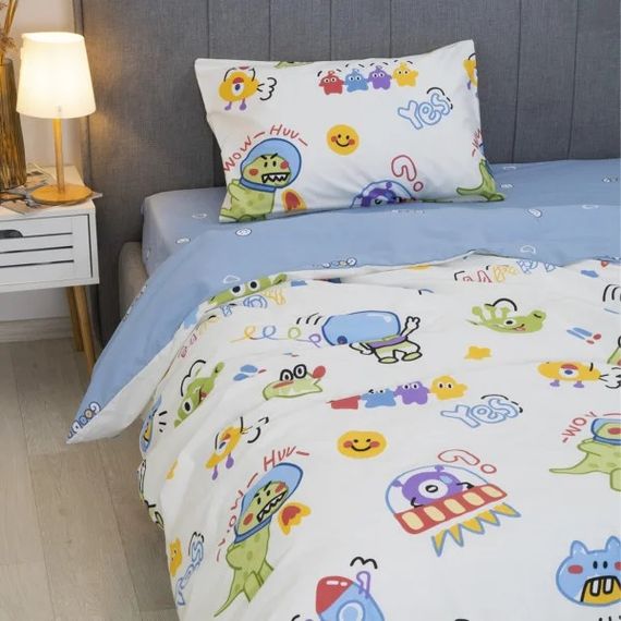 Постельное белье подростковое Viluta Сатин Twill 19 730-P 210х143 см