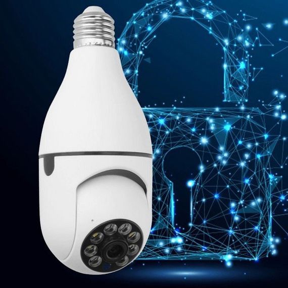 Камера відеоспостереження лампочка CAM L1 E27 WIFI IP 360/90 поворотна | Зображення 3